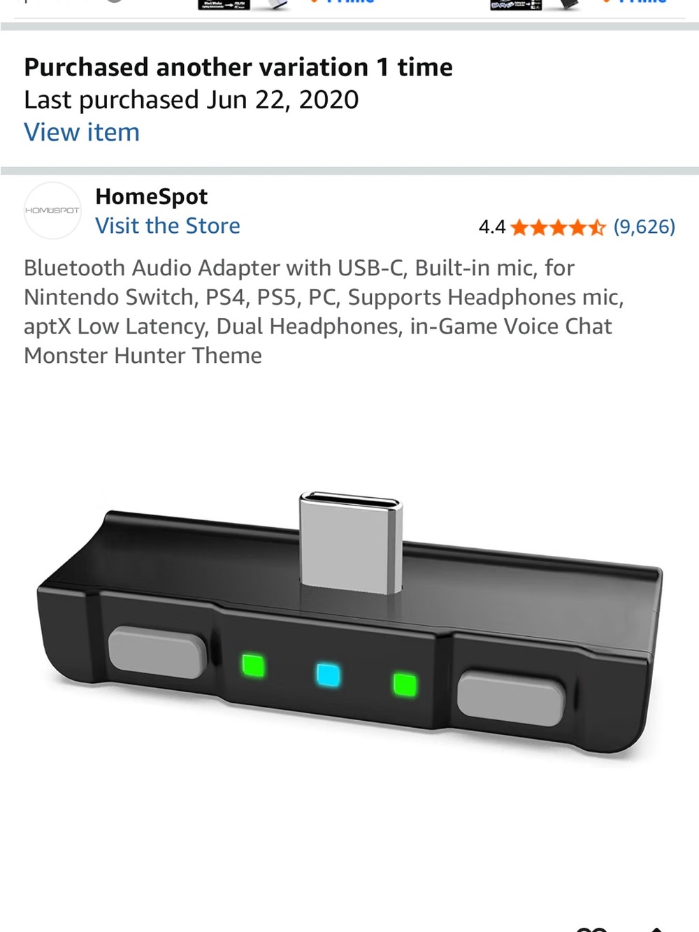 Nintendo switch Bluetooth controller